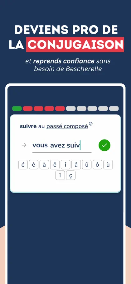 Captura 4 de 6 de Français sans Fautes - Grammar