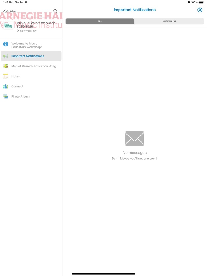 #3. WMI Programs (iOS) By: Carnegie Hall Corporation