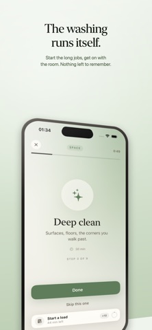 Linen: Sunday Reset iPhone screenshot