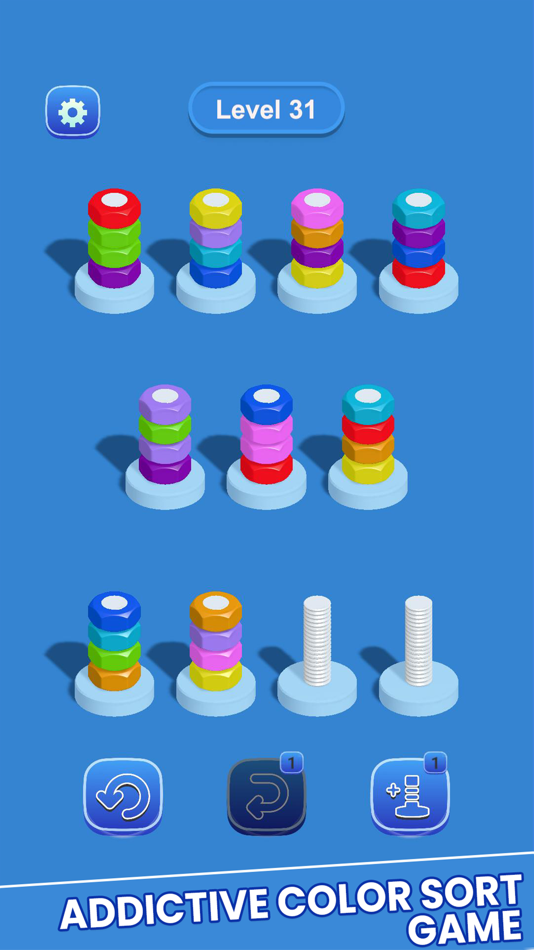 #3. Sort Nuts & Bolts Master Game (iOS) 由: Muhammad Faisal