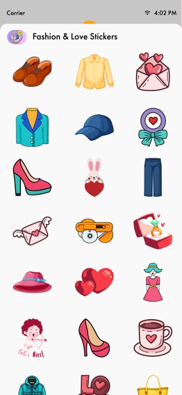 Fashion & Love Stickersのおすすめ画像2