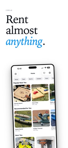 Circld - Rental Marketplace iPhone screenshot