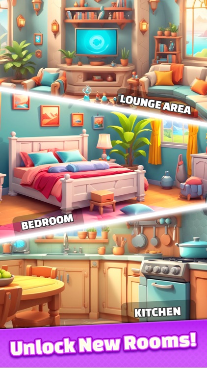 Dreamy House - Furnish Room 3D screenshot-3