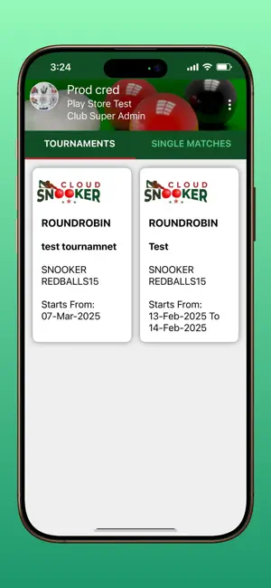 Cloud Snooker Scoring screenshot 2