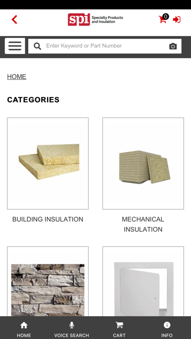 SPI Customer Portal Screenshot