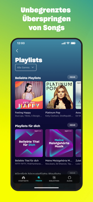 ‎Amazon Music: Musik & Podcasts Screenshot