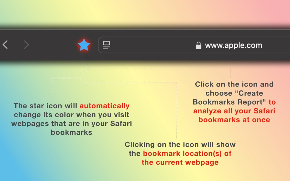 #2. Bookmarks Star for Safari (macOS) Podle: Ozgur Unlu