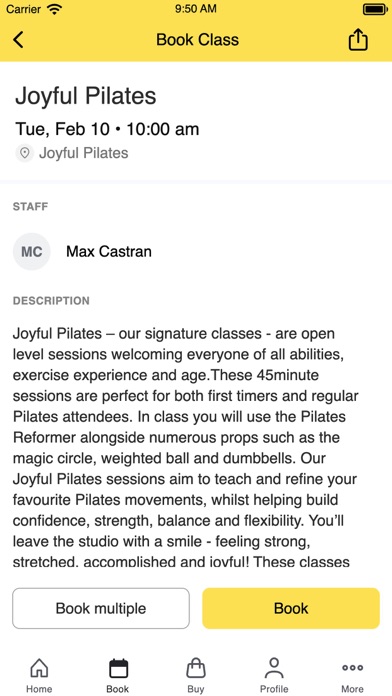Screenshot #3 pour Joyful Pilates