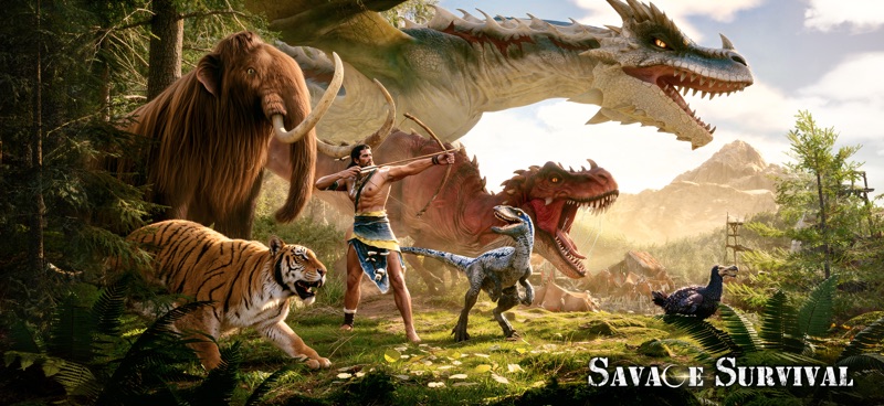 Savage Survival: Jurassic Isle screenshot 2