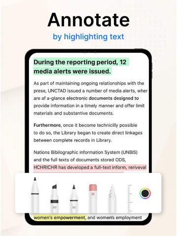 eScanner: PDF Scanner & Editor iPad screenshot