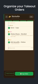 Takeout Cards screenshot