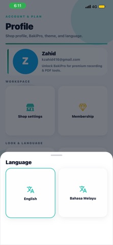 BakiMate screenshot