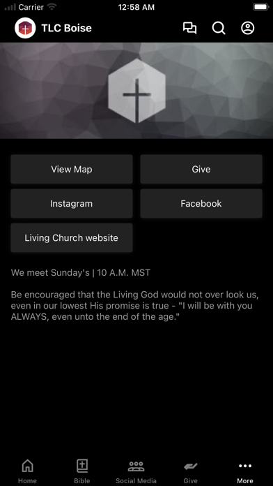 Living Church Boise iPhone screenshot 3 - Education app