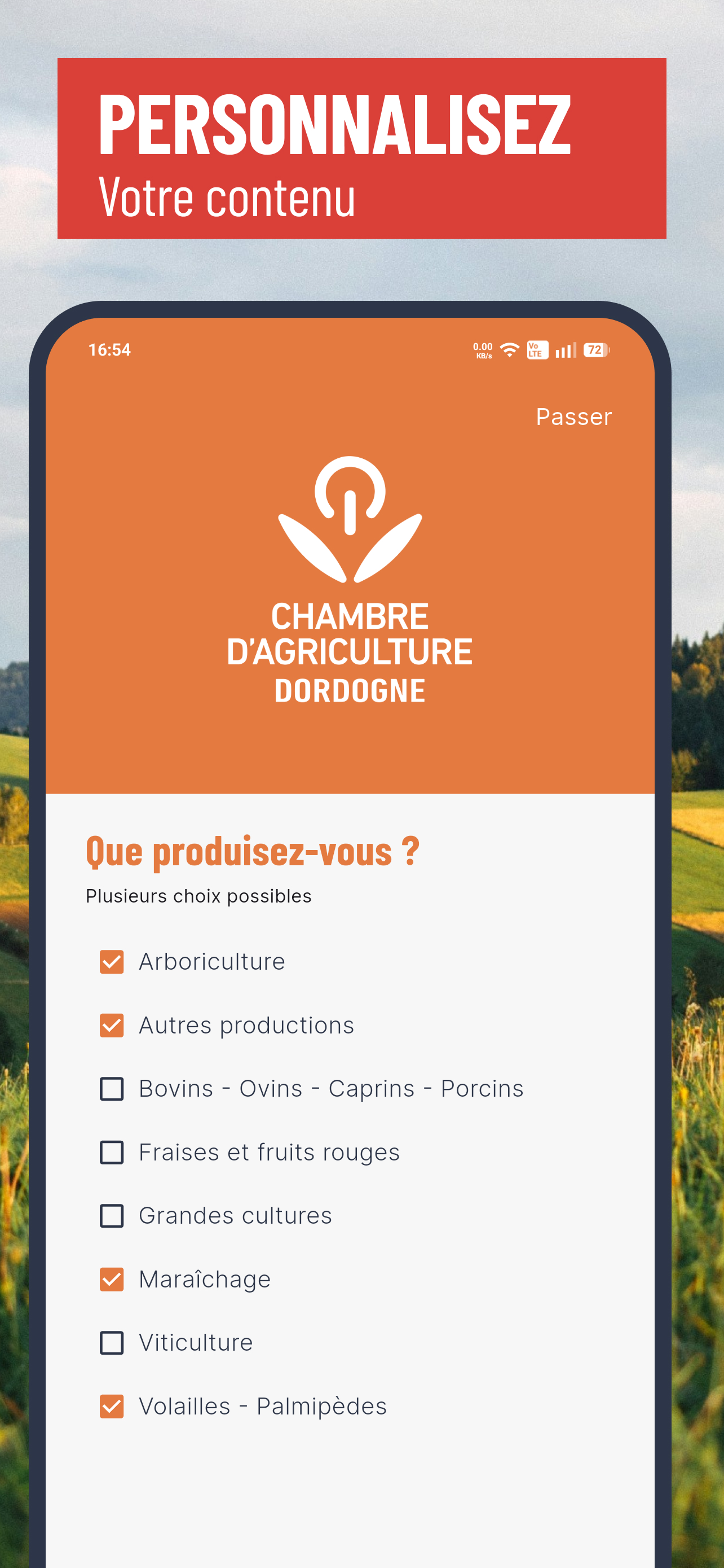 Chambre d'Agriculture Dordogne