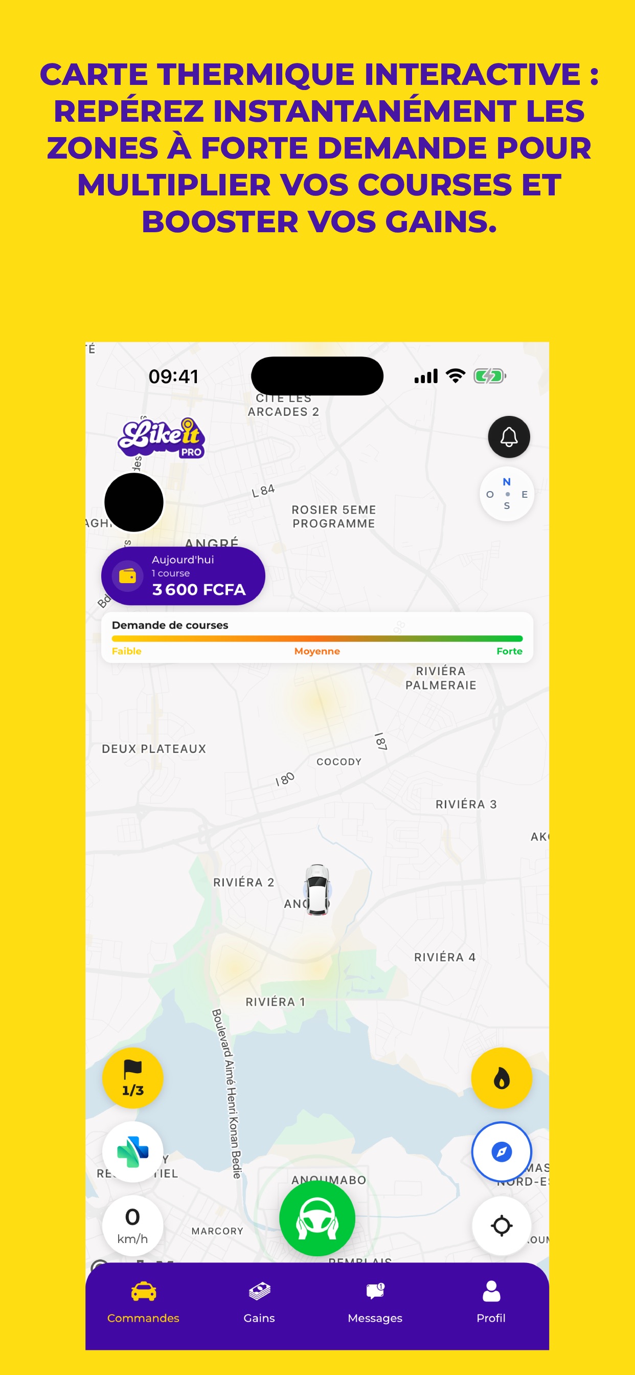 Screenshot 3 of Likeit Pro : Chauffeurs VTC