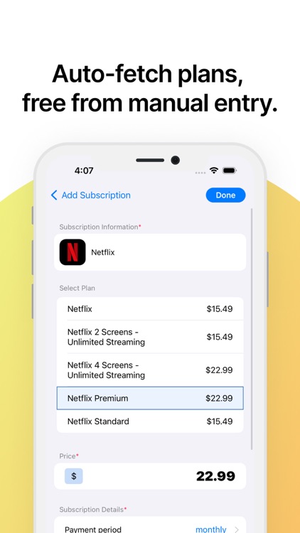 SUBCAN - Subscription manager screenshot-5