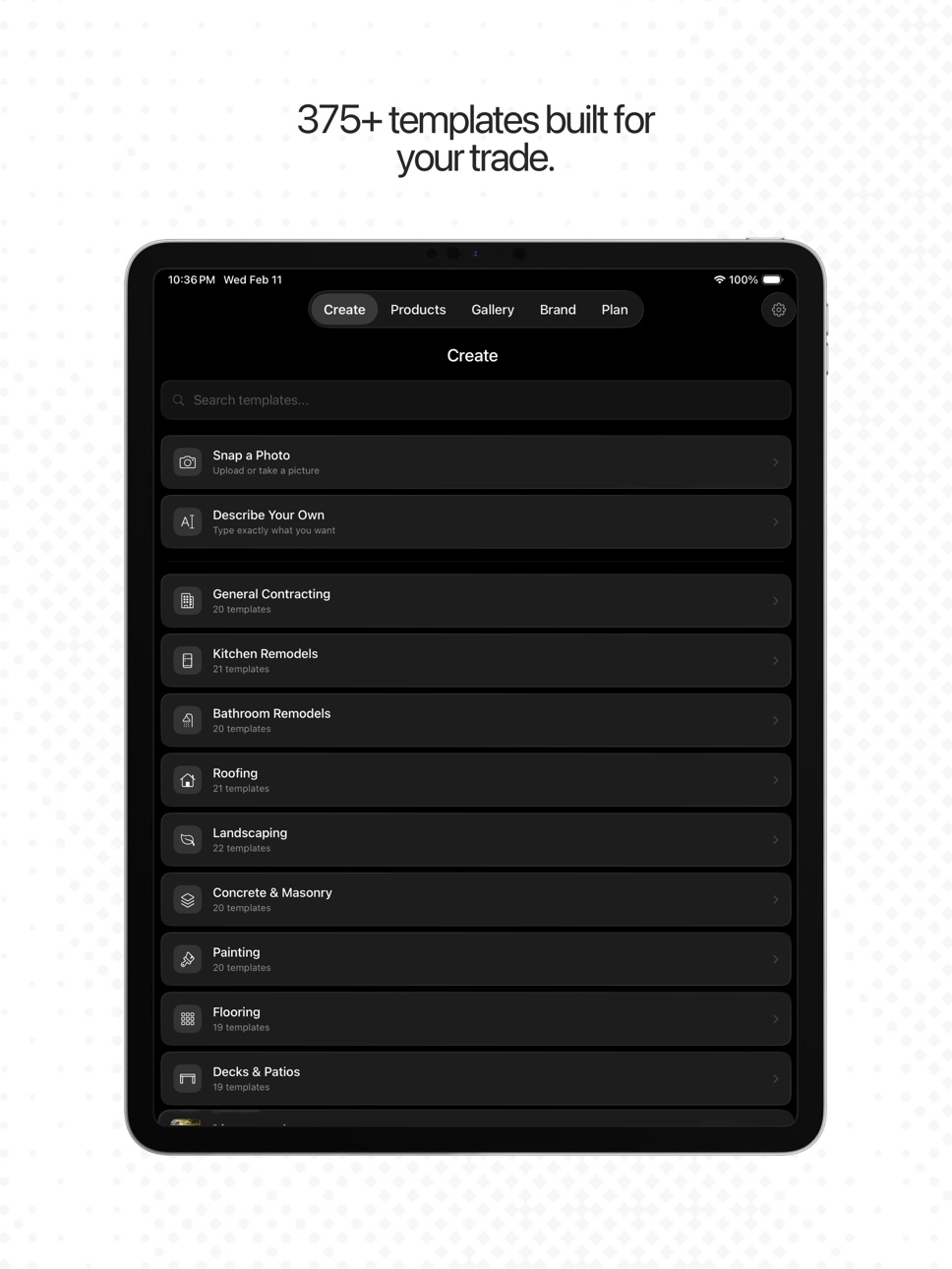 iPad screenshot