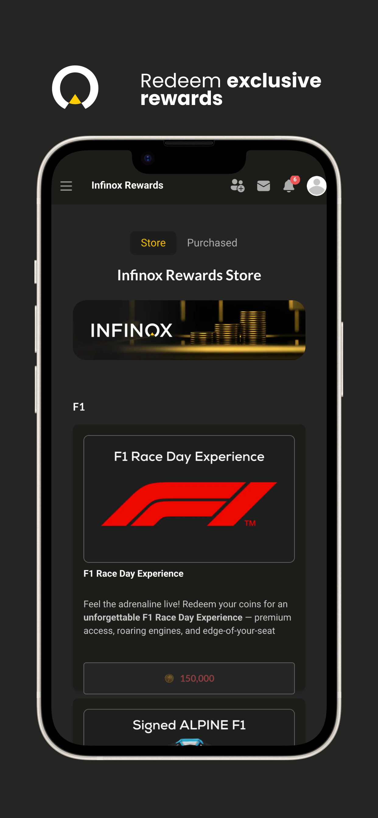 Infinox Loyalty Program