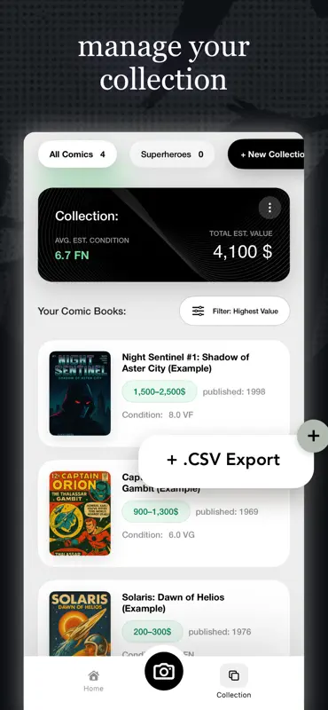 Comic Book Value Scanner Gradr screenshot 3 of 3