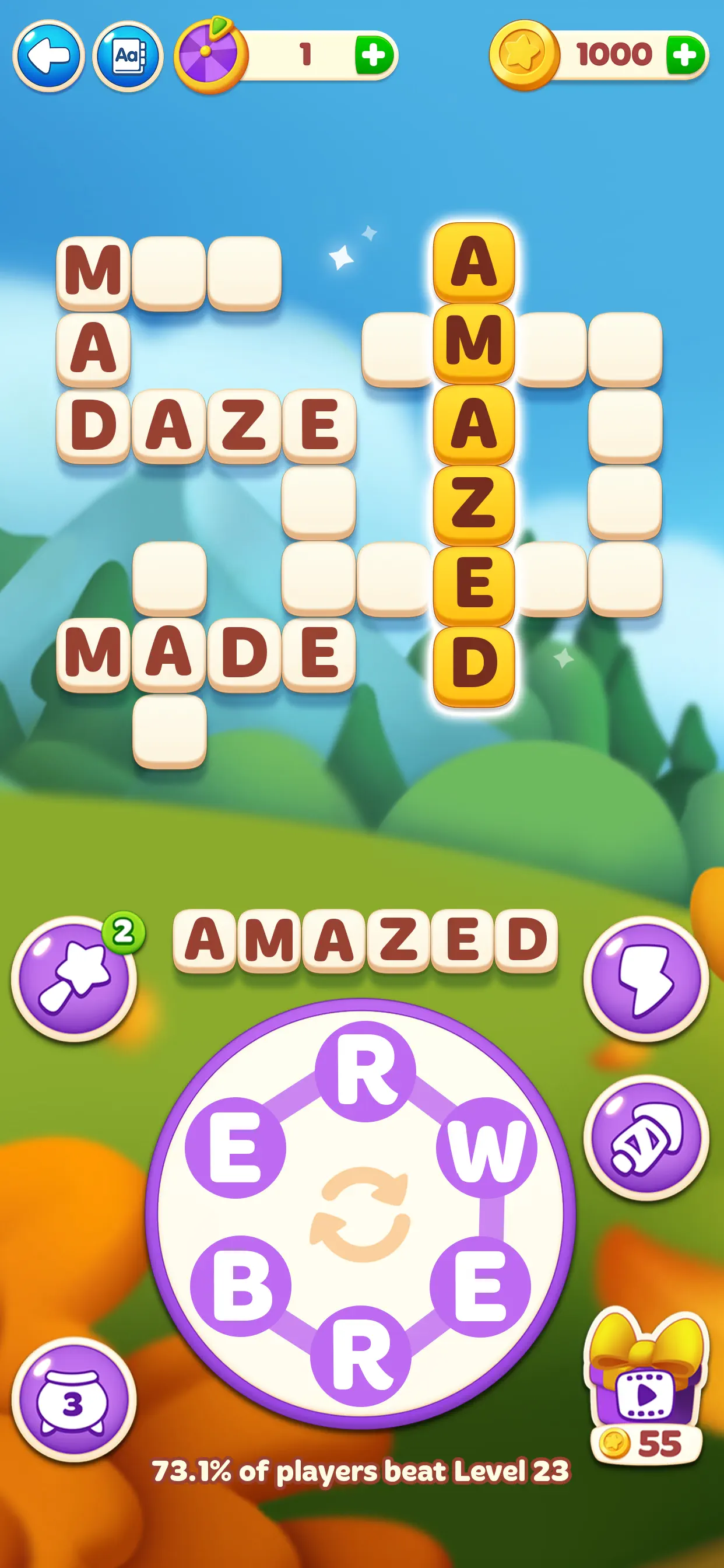 Word Spells: Game for Seniors screenshot 2