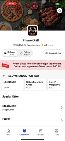 Flame Grill. Screenshot 2 of 4