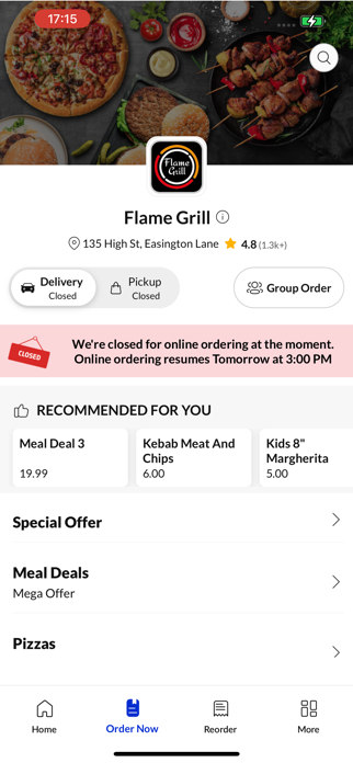 Flame Grill. Screenshot 2 of 4