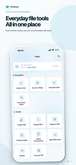 FileNook screenshot 2