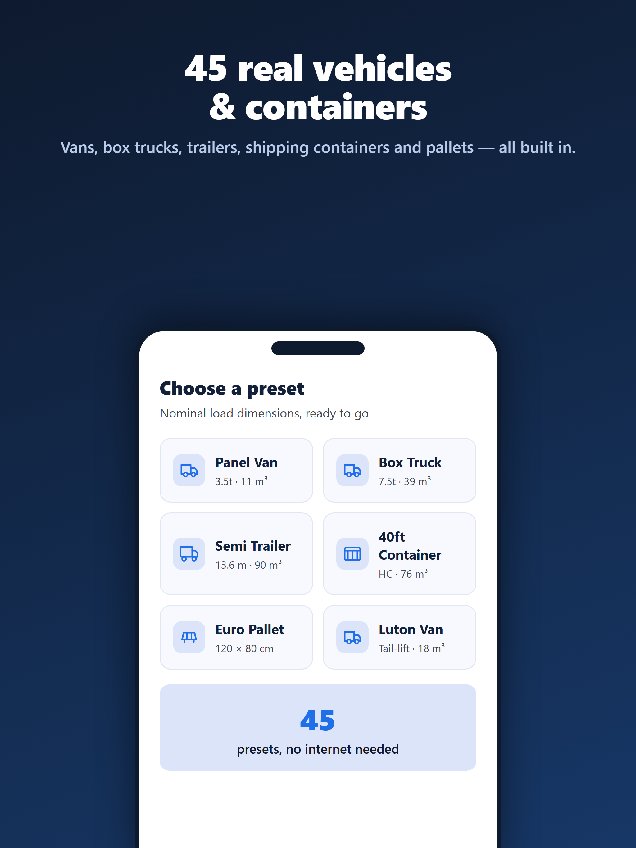 LoadMetric: Load Calculator screenshot 7