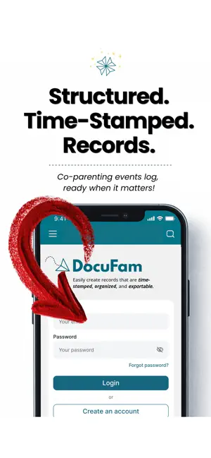 DocuFam: Custody & Event Log screenshot 1