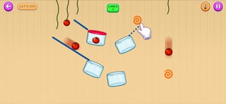 Draw the Lines - Fruit Drop screenshot