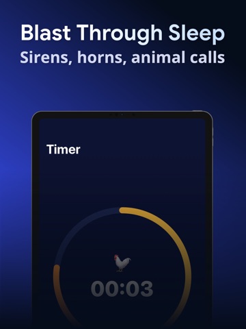 Xtimer Clock iPad screenshot