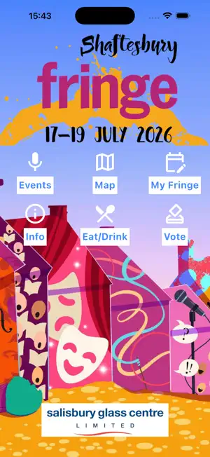 Shaftesbury Fringe 2026 screenshot 1