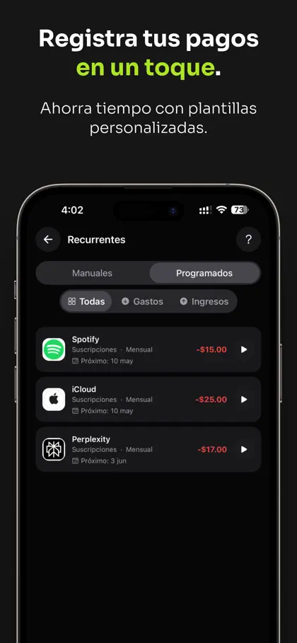 Screenshot 5 von 6 zu Rial - Finanzas Personales