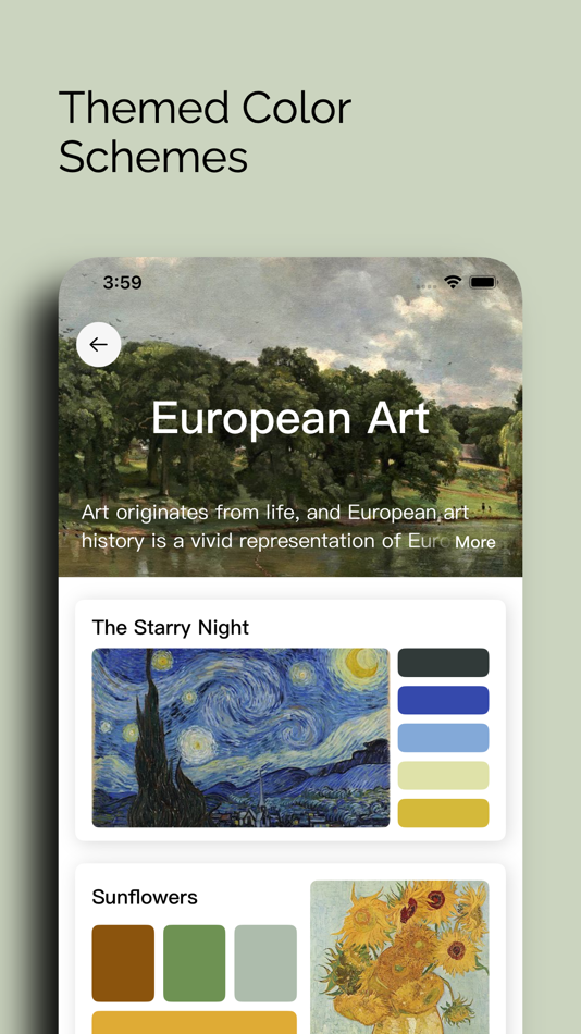 #4. iColors - Color palette muse (iOS) By: 旭奕 唐