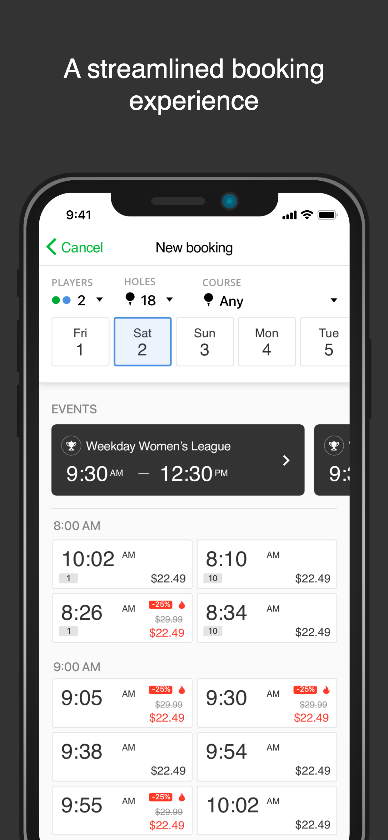Salem Glen CC Mobile App screenshot 2