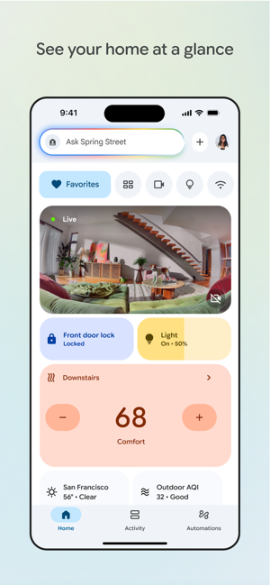 Google Home Screenshot