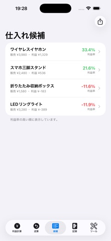 仕入れ利益電卓｜中国輸入の利益計算 screenshot