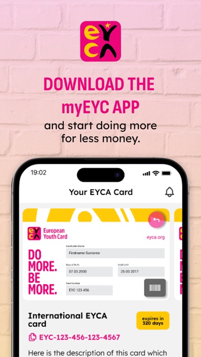 myEYC - European Youth Card Screenshot