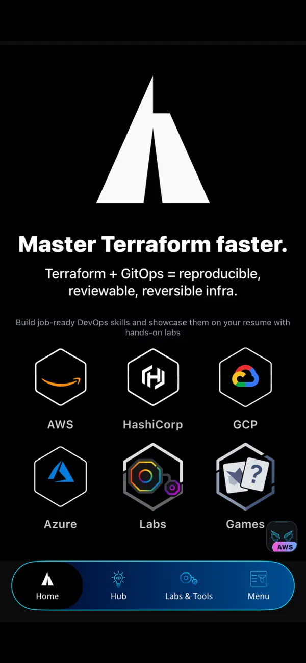 Screenshot #1 pour Terraform Academy
