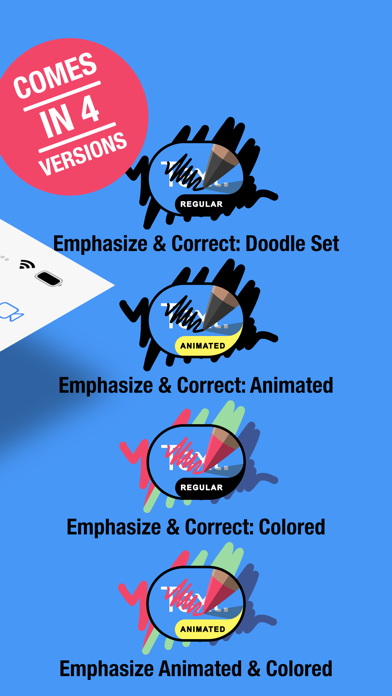 Emphasize & Correct: Colored Screenshot