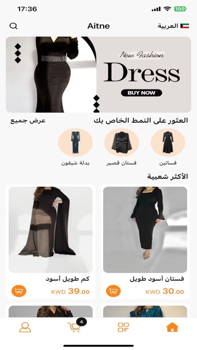 Aitne Shop Screenshot