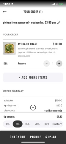 iQ Food Co. screenshot 4
