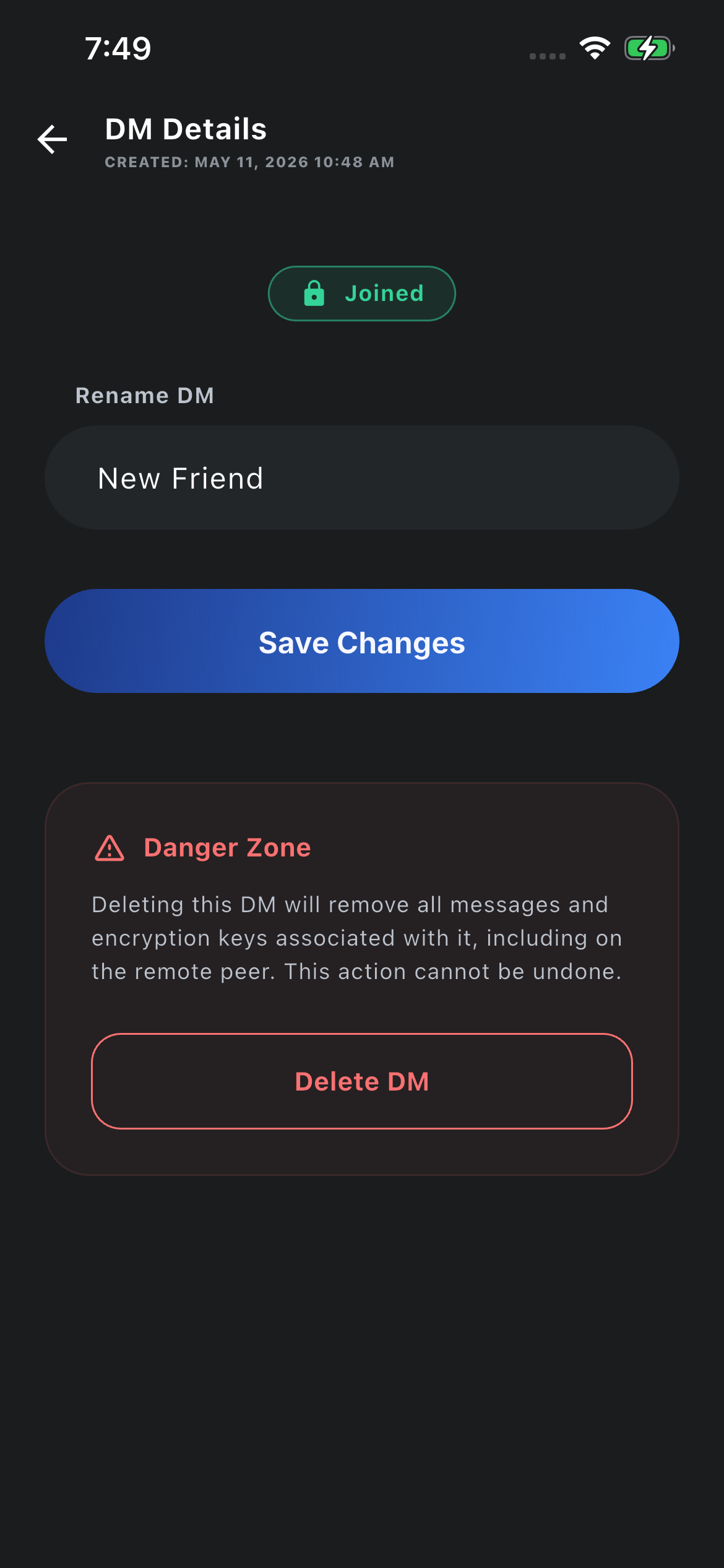 AdHoc DM