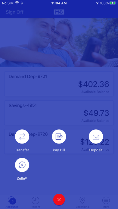 Malvern National Bank Mobile Screenshot
