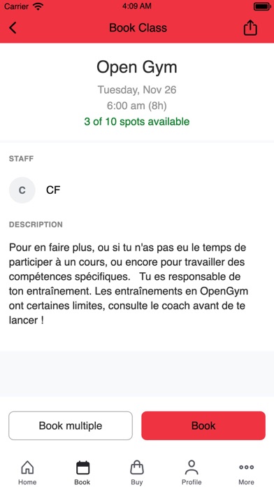 CrossFit Le Rouge Screenshot