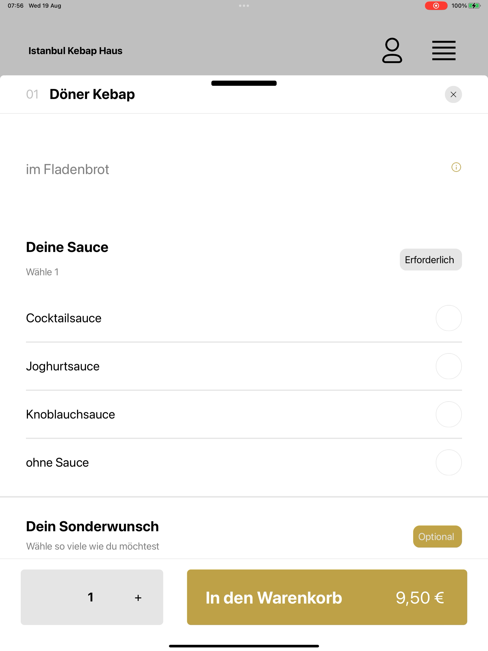 Istanbul Kebap Haus DE screenshot 16