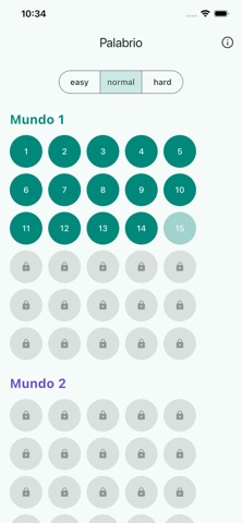 Palabrio: Spanish Word Puzzles screenshot 3