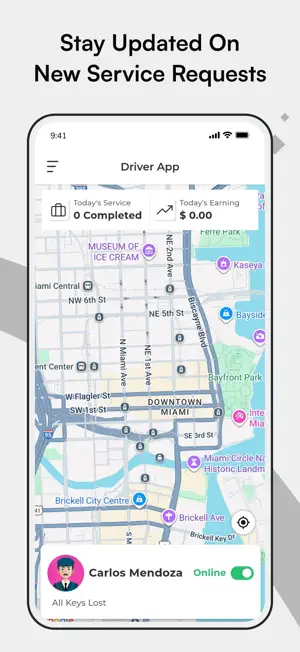 Keyro Driver screenshot 1