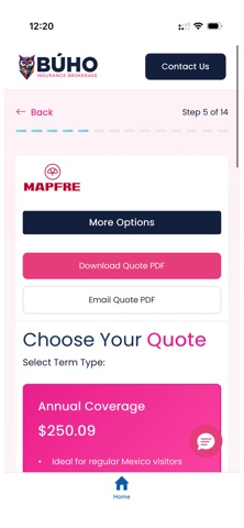 BUHO Insurance Screenshot 10 of 10