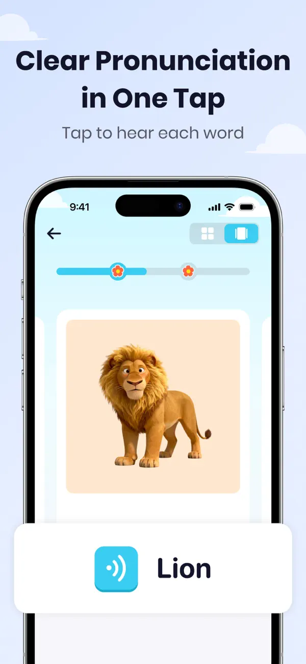 Toddler First Words Flashcards Screenshot 2